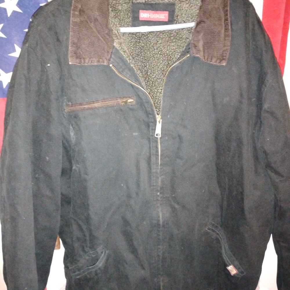 Men's Black Military Field Jacket